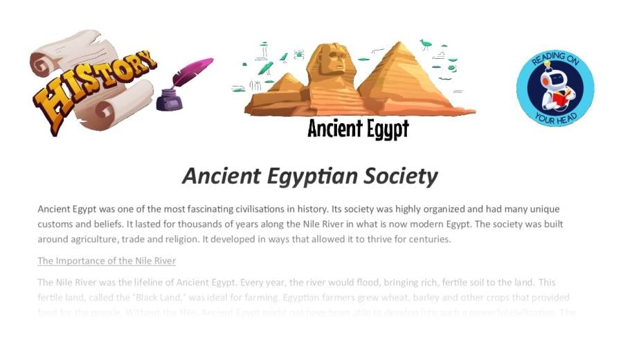 Ancient Egyptian Society