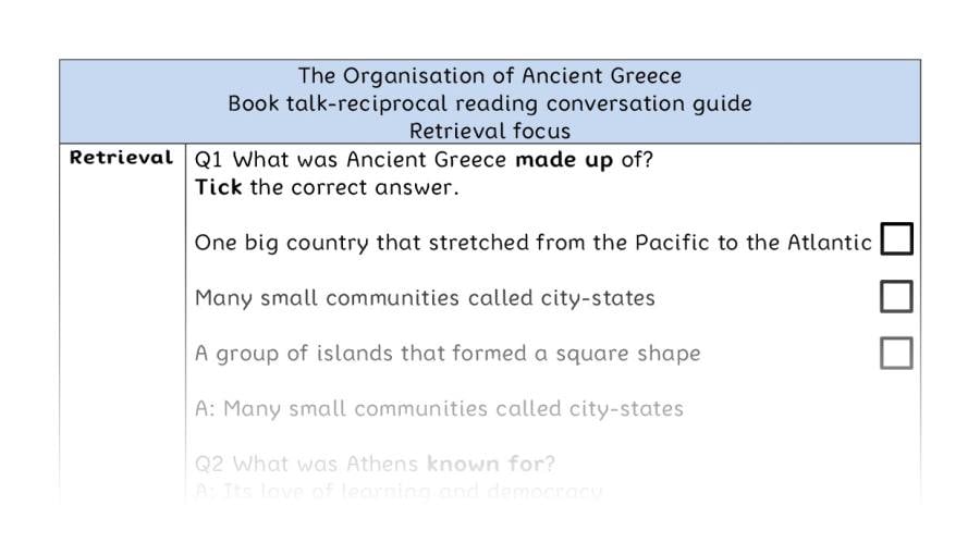 Reciprocal - retrieval - The Organisation of Ancient Greece