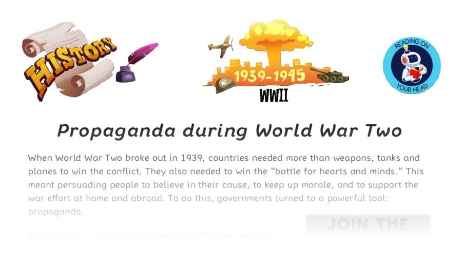 Propaganda during World War Two