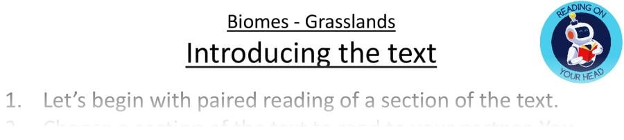 Teaching slides retrieval - Grasslands