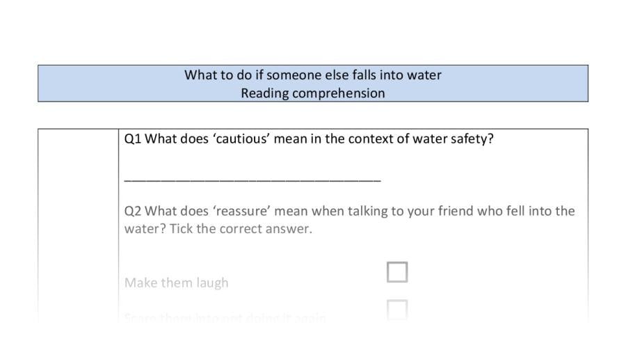 Comp-VRSIPE-what to do if someone else falls into water