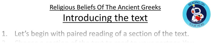 Teaching slides retrieval-Religious Beliefs Of The Ancient Greeks