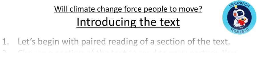 Teaching slides retrieval-Will climate change force people to move