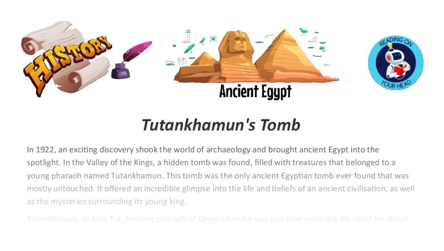 Tutunkhamuns Tomb