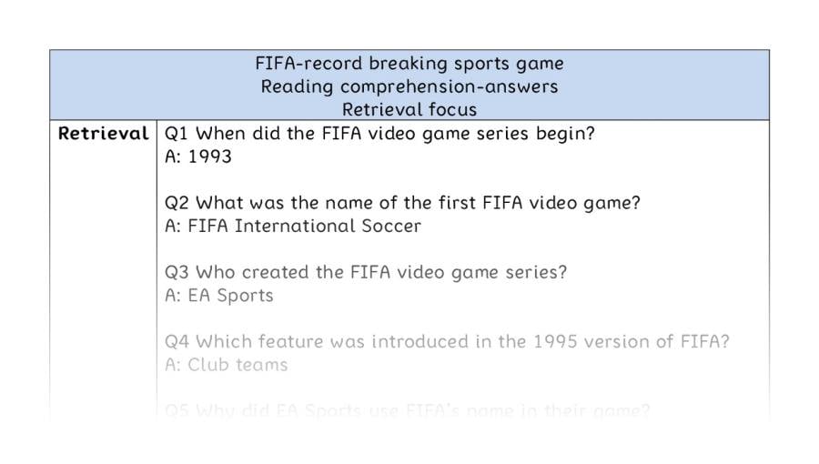 Reading comp-retrieval-FIFA-record breaking sports game - answers