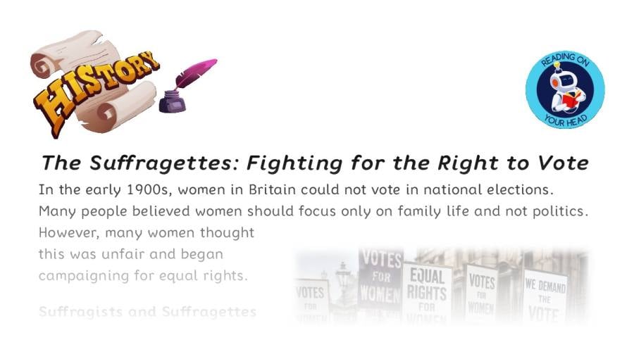 The Suffragettes-condensed version