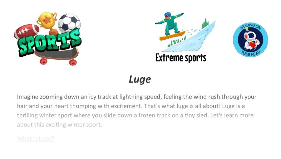 Luge
