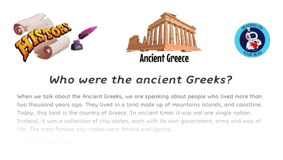 Who were the ancient Greeks