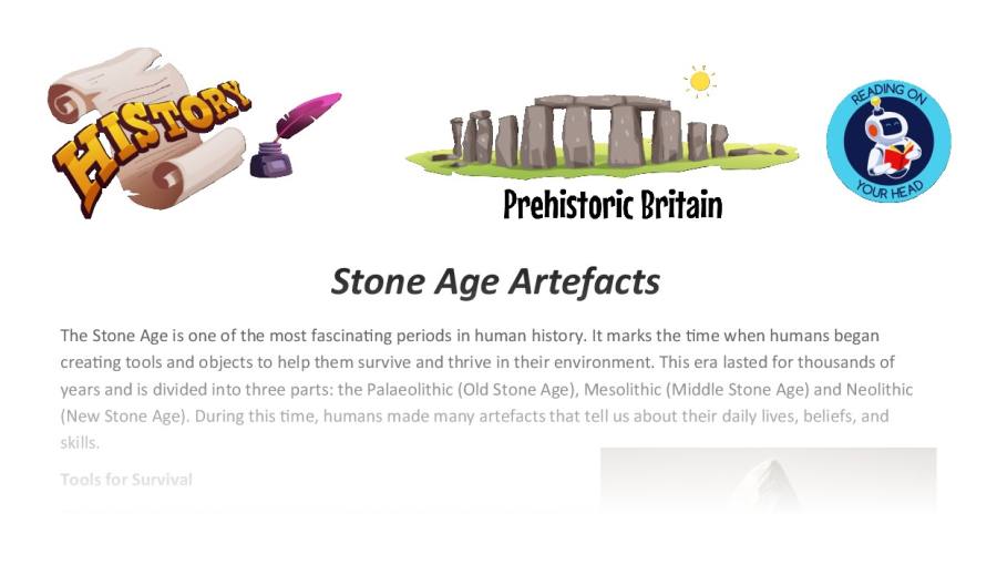Stone Age Artefacts