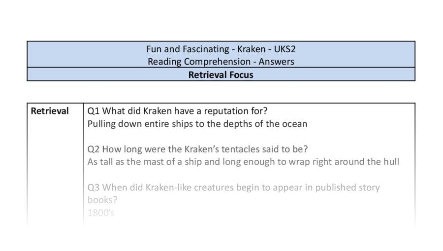 Reading Comprehension-Kraken-retrieval Focus-answers