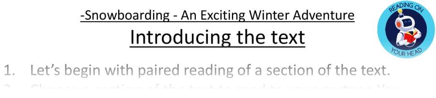 Teaching slides retrieval-Snowboarding An Exciting Winter Adventure