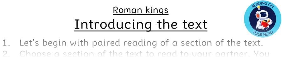Teaching slides retrieval-Roman kings