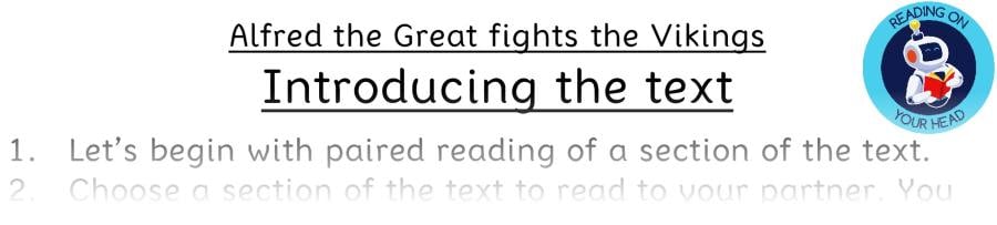 Teaching slides vocabulary-Alfred the Great fights the Vikings