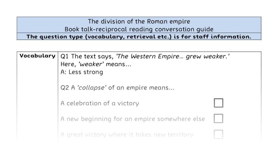 Reciprocal reading VRSIPE - The division of the Roman empire