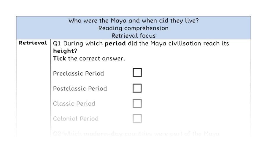 Reading comp-retrieval-Who were the Maya and when did they live