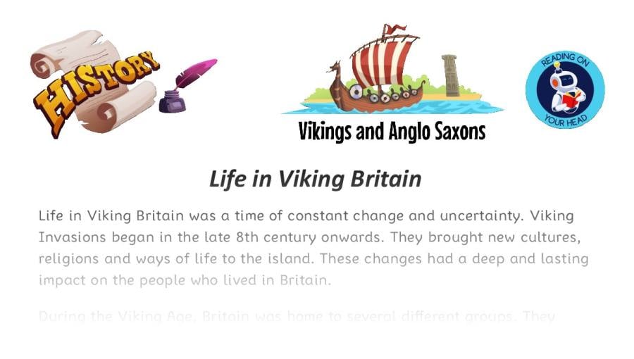 Life in Viking Britain - condensed version
