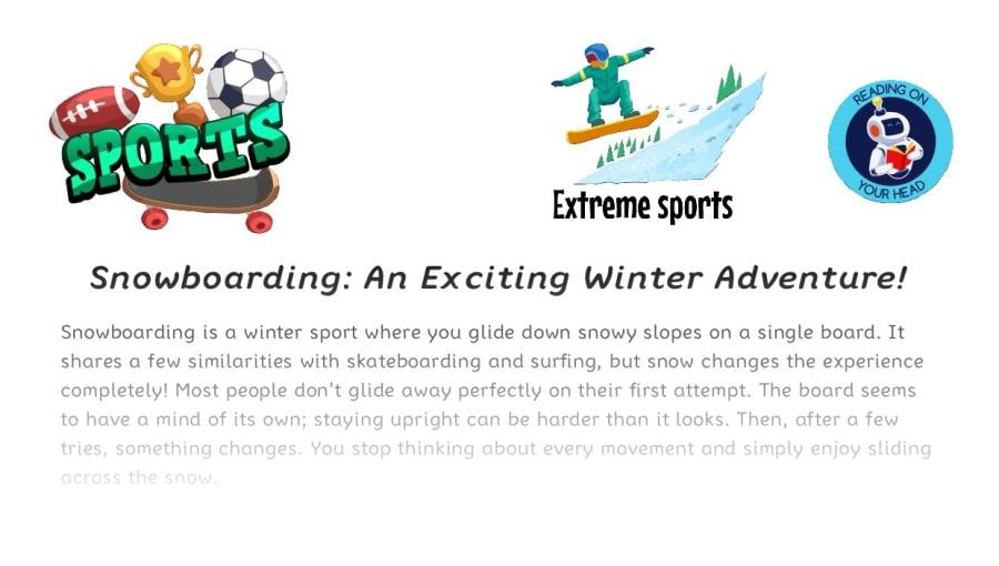 Snowboarding