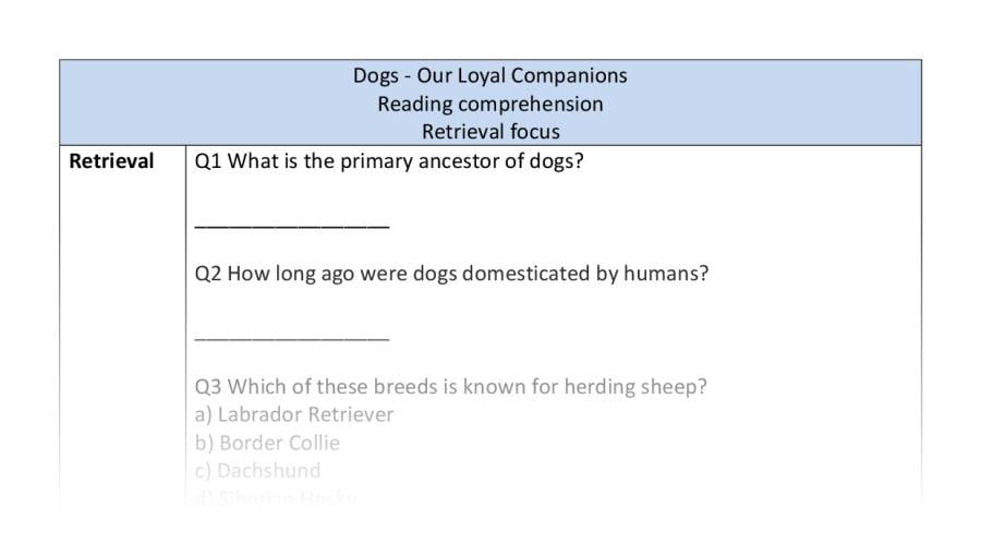 Reading comp-retrieval-dogs out loyal companions