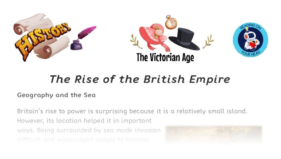 The Rise of the British Empire - condensed version