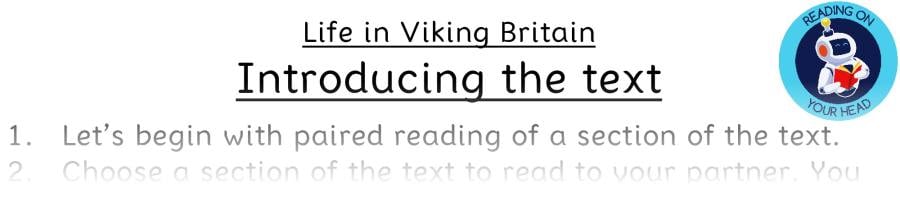 Teaching slides vocabulary-Life in Viking Britain