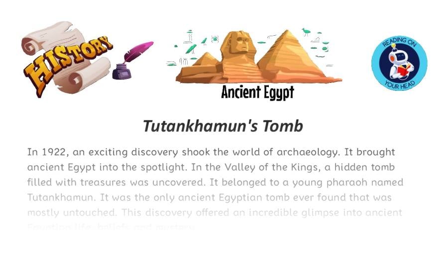 Tutunkhamuns Tomb - condensed version
