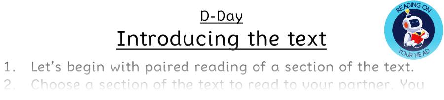 Teaching slides - D-Day - Vocabulary Focus