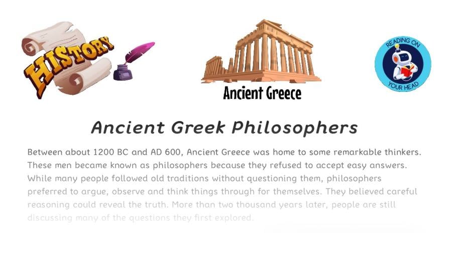 Ancient Greek Philosophers