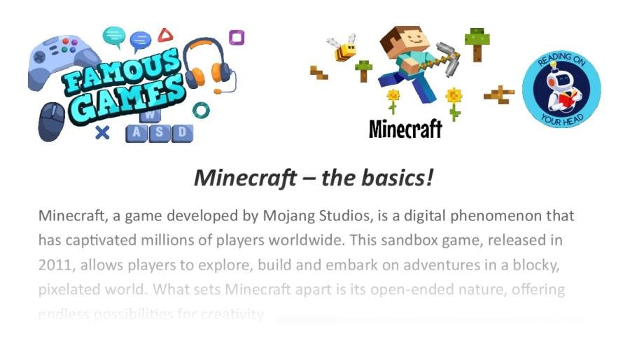 Minecraft-the basics