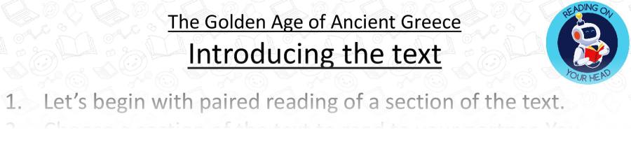 The Golden Age of Ancient Greece - Teaching Slides - VRSIPA Focus