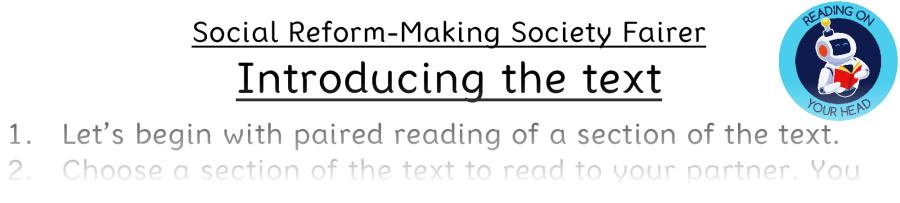 Teaching slides retrieval-Social Reform-Making Society Fairer