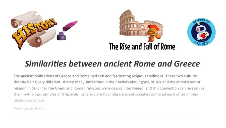 Similarities Between the Religions of Ancient Rome and Greece (1)