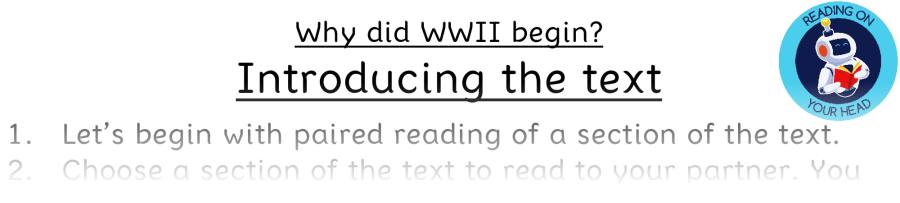 Teaching slides retrieval-Why did WWII begin
