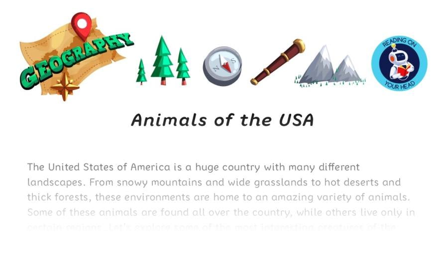 Animals of the USA