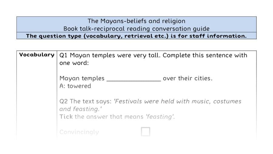 Reciprocal VRSIPE - The Mayans-beliefs and religion