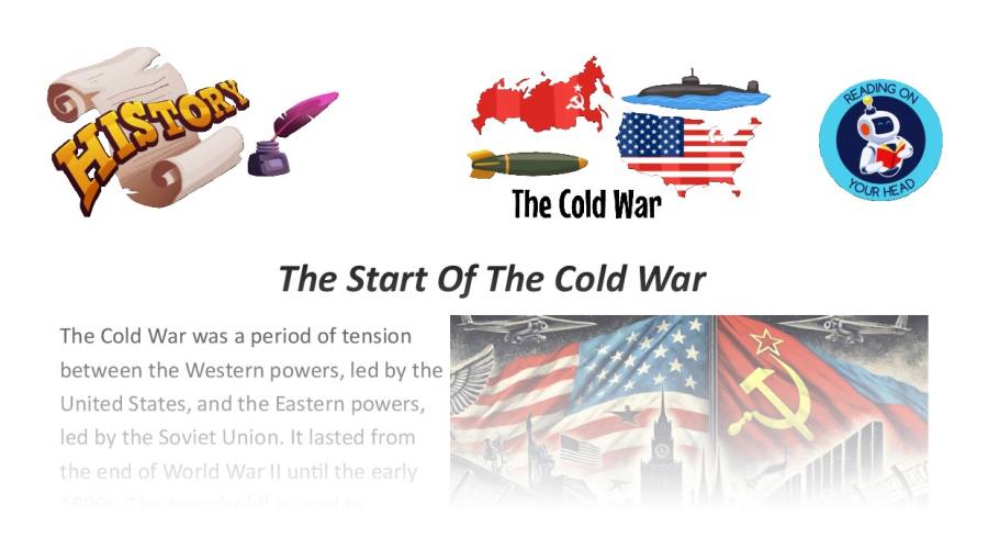 The start of the cold war