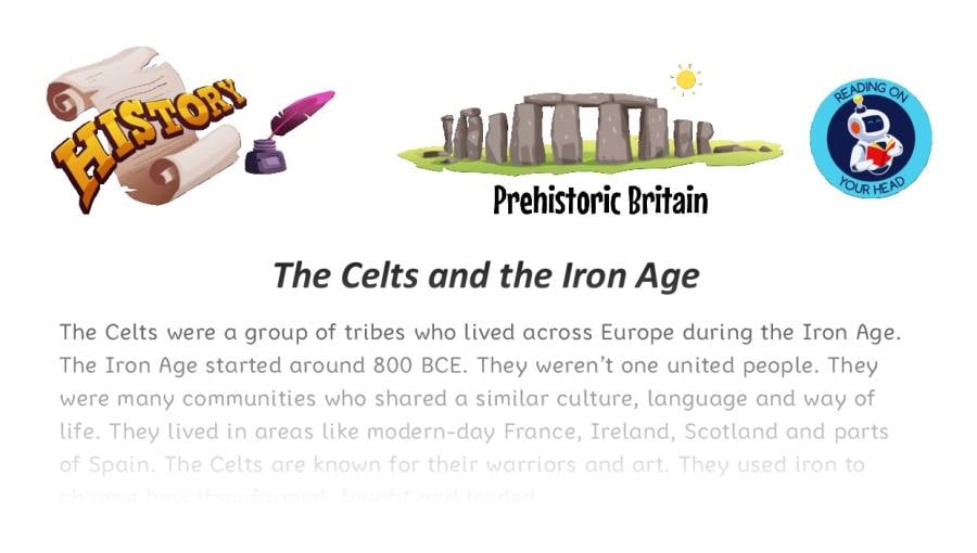 The Celts and the Iron Age - condensed version