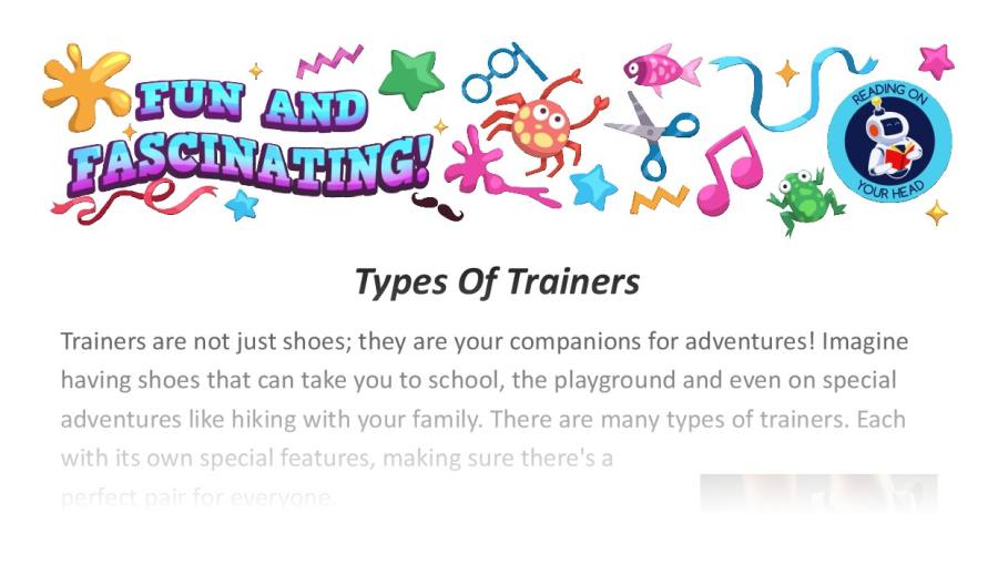 Types Of Trainers