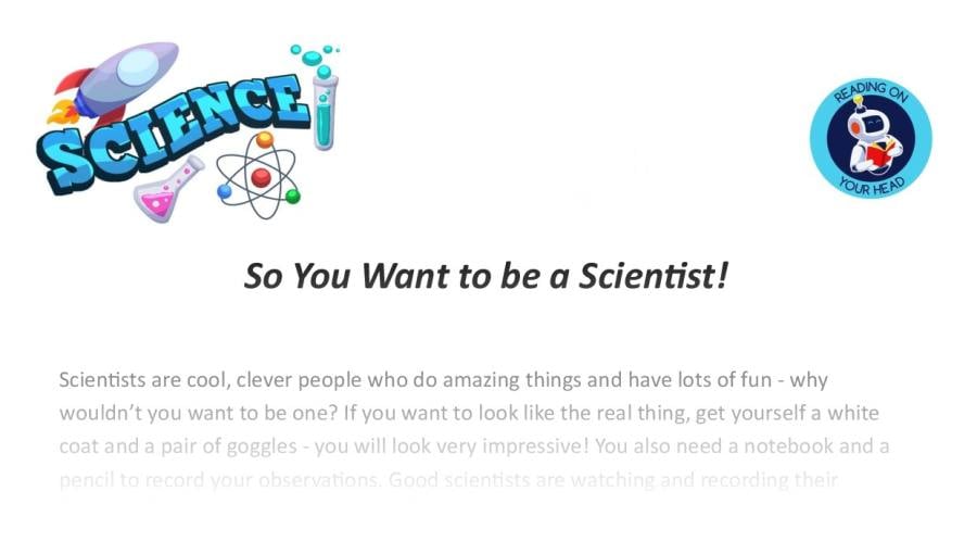 So You Want to be a Scientist - Highlight Series 2