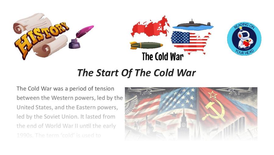 The start of the cold war