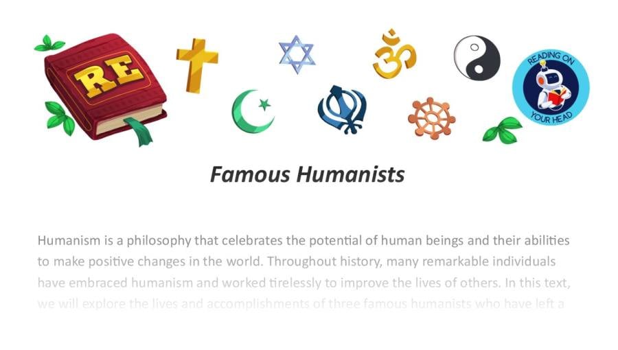 Famous Humanists