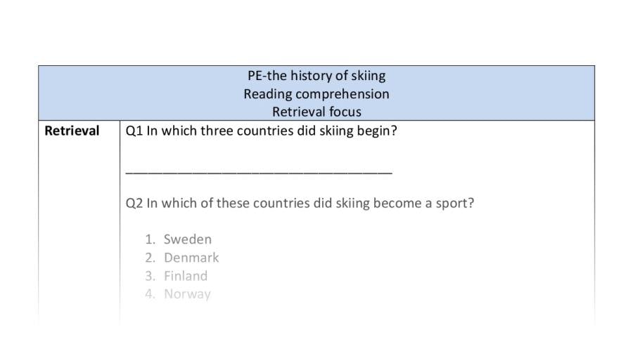 Reading comp-retrieval-history of skiing