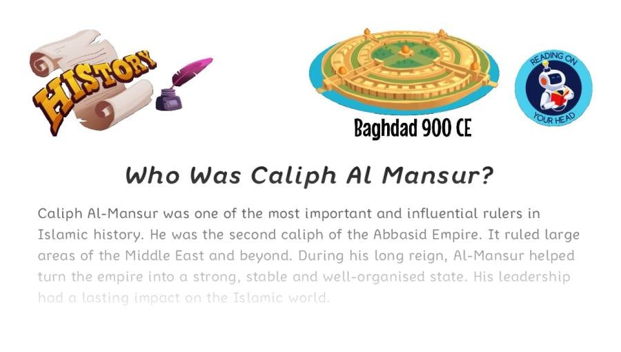 Who Was Caliph Al Mansur - condensed version