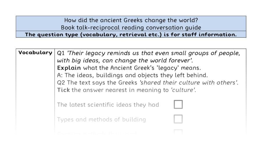 Reciprocal - VRSIPE-How did the ancient Greeks change the world