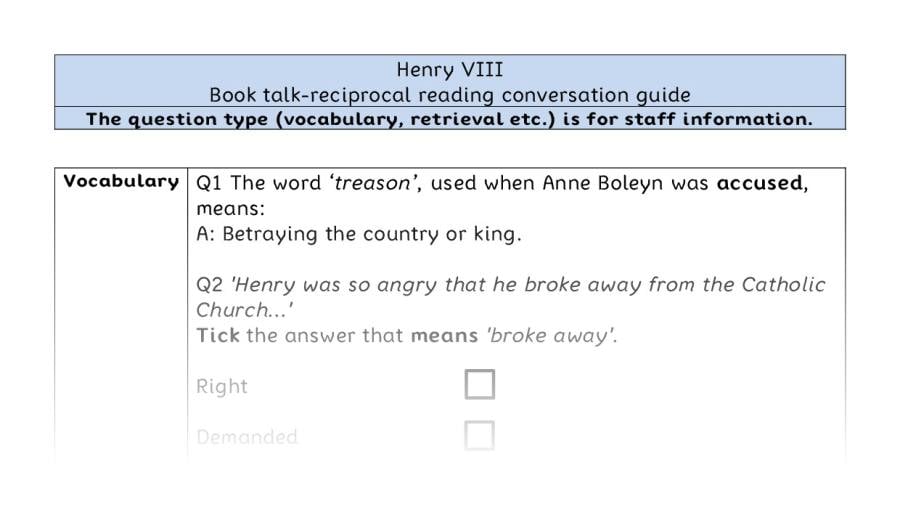 Reciprocal - Henry VIII - VRSIPE