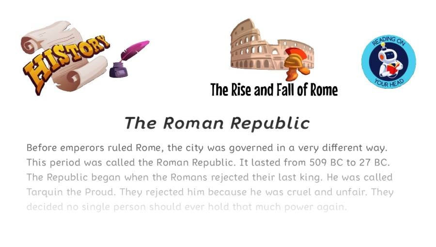 The Roman republic - condensed version