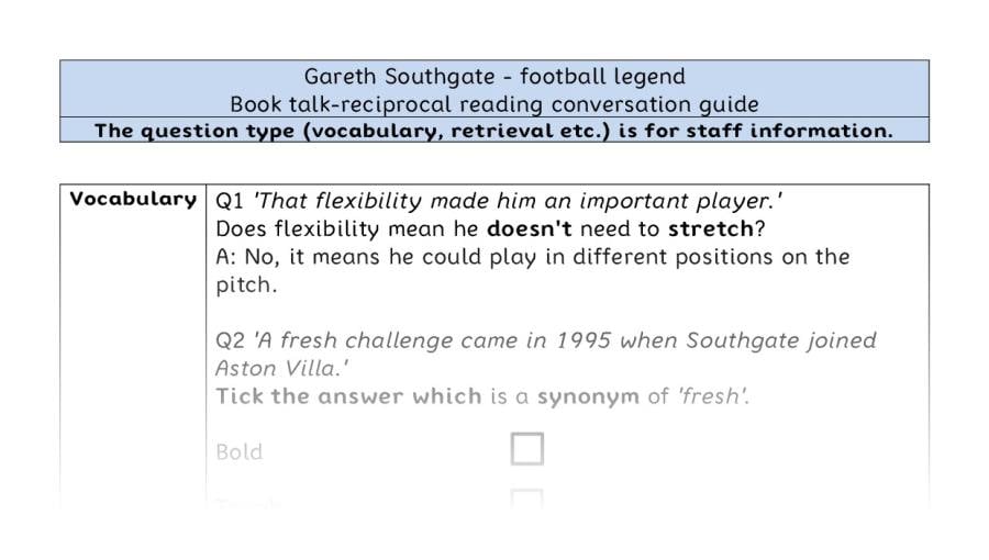 Reciprocal - VRSIPE - Gareth Southgate - football legend