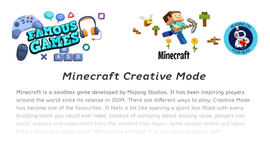 Minecraft Creative Mode