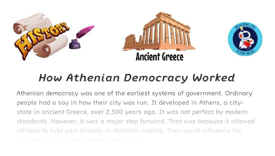 How Athenian Democracy Worked-condensed