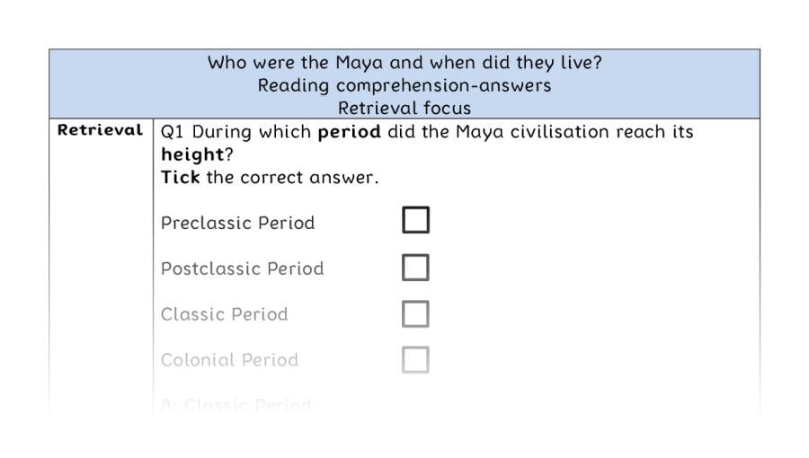 Reading comp-retrieval-Who were the Maya and when did they live - answers