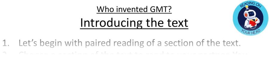 Teaching slides VRSIPE - Who invented GMT